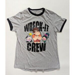 Wreck-It Crew Ralph Disney Kids T-Shirt Size Large